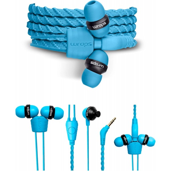 Midbass 랩 헤드셋 TALK Blau mit Mikrofon