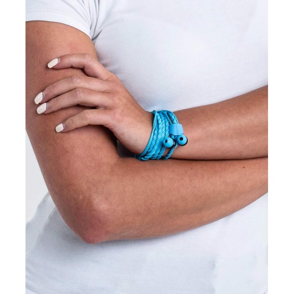 Midbass 랩 헤드셋 TALK Blau mit Mikrofon