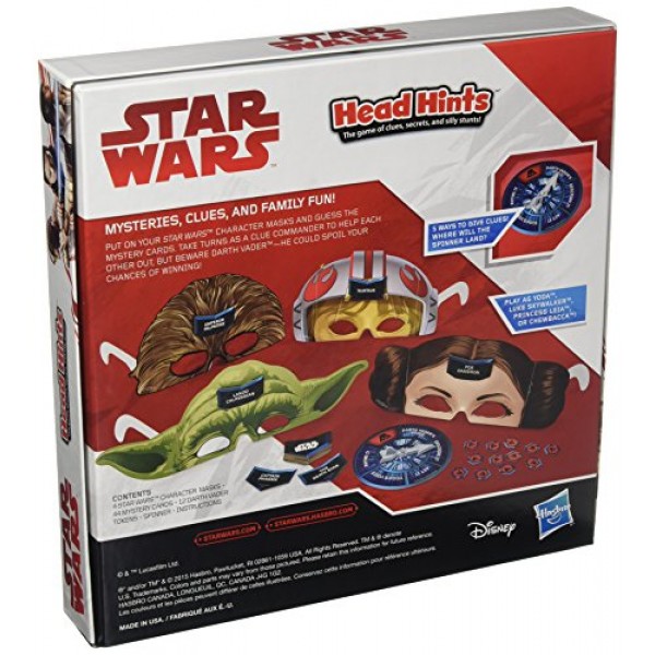 Hasbro 게이밍 헤드 힌트: 스타워즈 에디션