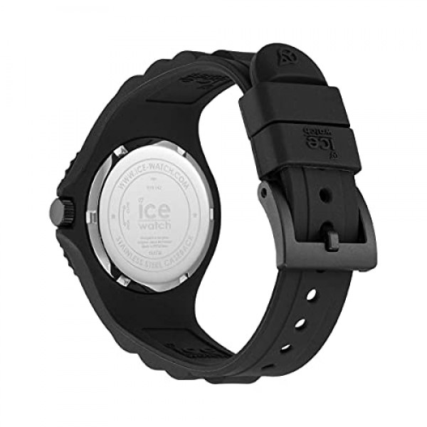 Ice-Watch - ICE Generation Black Forever - 실리콘 스트랩이 포함된 블랙 시계