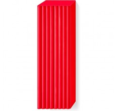 STAEDTLER 오븐 경화 모델링 컴파운드 FIMO 소프트, 가드 레드, 대형 블록 454g, 부드럽고 유연한, 특히 초보자 및 취미 아티스트용, 8021-24