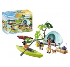 플레이모빌 71425 가족의 즐거움: 카약을 이용한 캠핑