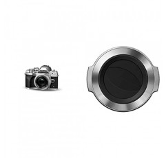 Olympus OM-D E-M10 Mark IV 마이크로 포서드 시스템 카메라 키트, 20MP 센서, 5축 이미지 안정화, 강력한 AF 및 LC-37C 자동 렌즈 캡 실버