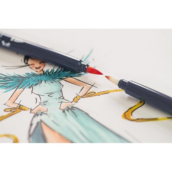 Goldfaber 스케치 마커, 패션 - 6개 상자 - #164808