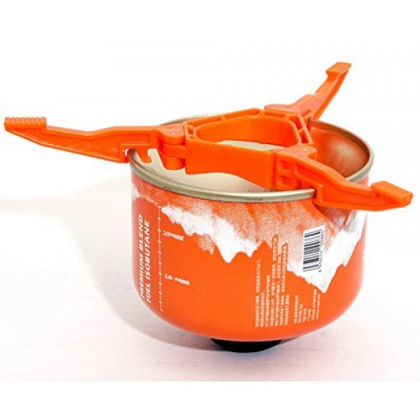 캠핑 스토브 용 AOTU 연료 캔 안정제, 미니 접이식 야외 캠핑 하이킹 요리 가스 탱크 스토브 스탠드 카트리지 캐니스터 삼각대