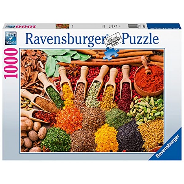 Ravensburger Herbs & Spices 성인과 14세 이상 어린이를 위한 1000피스 직소 퍼즐, Amazon 독점