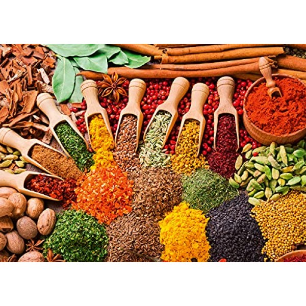 Ravensburger Herbs & Spices 성인과 14세 이상 어린이를 위한 1000피스 직소 퍼즐, Amazon 독점