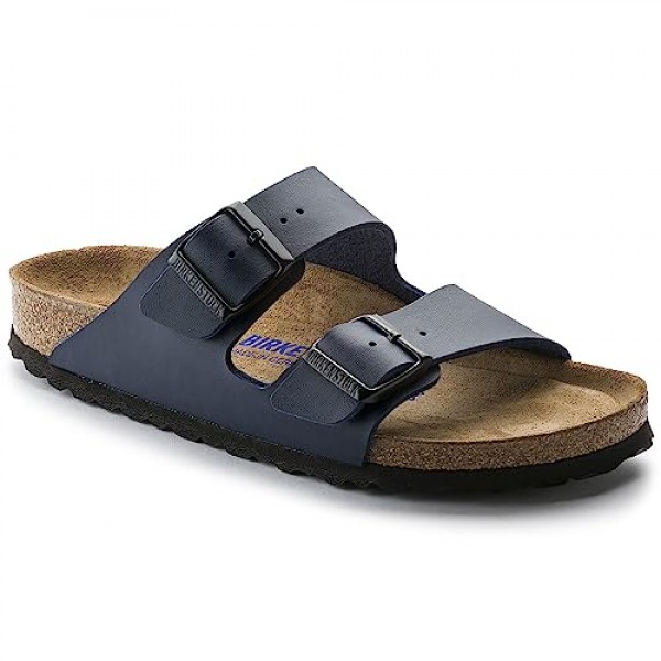 Birkenstock 유니섹스 애리조나 블루 비르코 플로르 샌들 - 10-10.5 D(M) 미국 남성