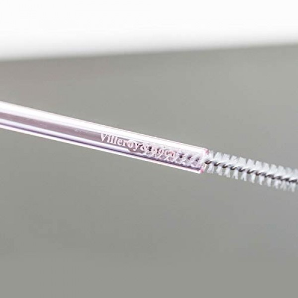 Villeroy & Boch Artesano Hot Beverages 유리 빨대 4개, 크리스탈 유리, 컬러