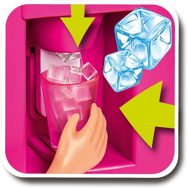 심바 105733342 - 스테피 러브 키친 스튜디오, 주방과 냉장고, 전자렌지, 가스렌지의 훌륭한 기능을 갖춘 스테피, 30개 이상의 부품, 29cm, 3년