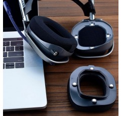 Astro 게임용 Yaowanguan A40 TR 이어 패드 A40 TR 유선 게임용 헤드셋 헤드 밴드 마이크 폼 여분의 두꺼운 이어 커버 컵 패드 교체용 천 블랙 통기성 천 이어 패드 세트