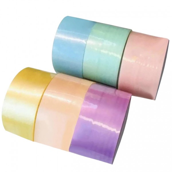 Ciieeo 24 Rolls Goo Ball 접착 테이프 감압 테이프 어린이를위한 투명 접착 테이프 완구 컬러 접착 테이프 손 장난감 고무 접착 테이프 스트레스 밴드 9X4.8CMx4pcs 모듬 색상 x 