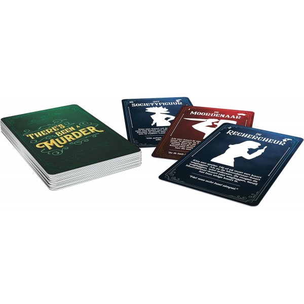 Goliath There's Leg a Murder, 수수께끼를 풀어야 하는 협력 게임, 14세 이상 및 3~8인용 전략 카드 게임