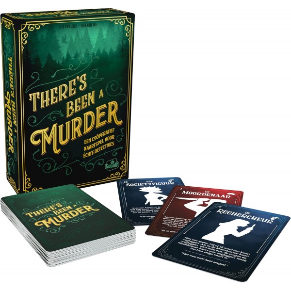 Goliath There's Leg a Murder, 수수께끼를 풀어야 하는 협력 게임, 14세 이상 및 3~8인용 전략 카드 게임