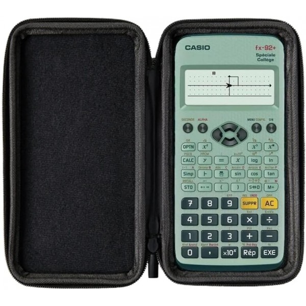 Casio FX-92+ Special College + Casio FX-92+와 호환되는 보호 케이스 Casio FX-92 + Housse de protection