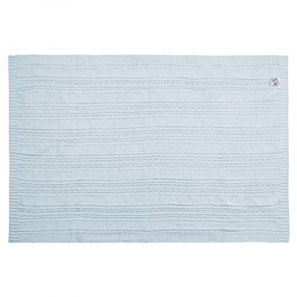 STEPHEN JOSEPH 셔닐 담요 블루