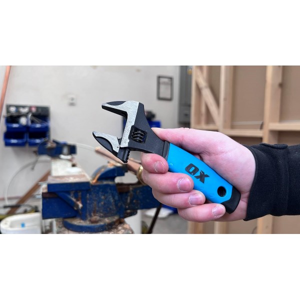 OX Pro 6 조절식 렌치 6(150mm) 표준 싱글