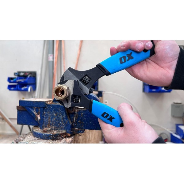 OX Pro 6 조절식 렌치 6(150mm) 표준 싱글