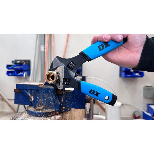 OX Pro 6 조절식 렌치 6(150mm) 표준 싱글