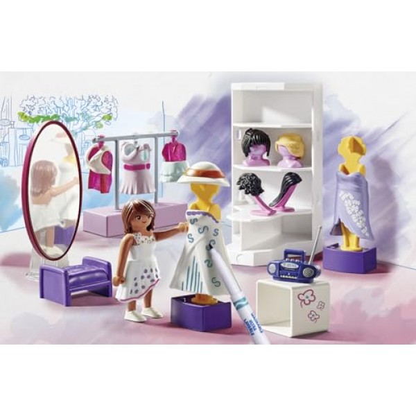 플레이모빌 71373 컬러드레싱룸
