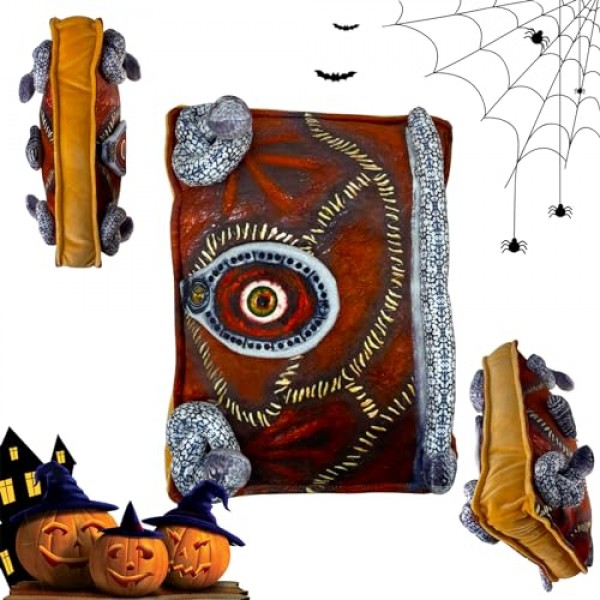 Pocus 마법의 마법 책 봉제 인형, 마법 책 프로펠러 12  8인치 컬러-2