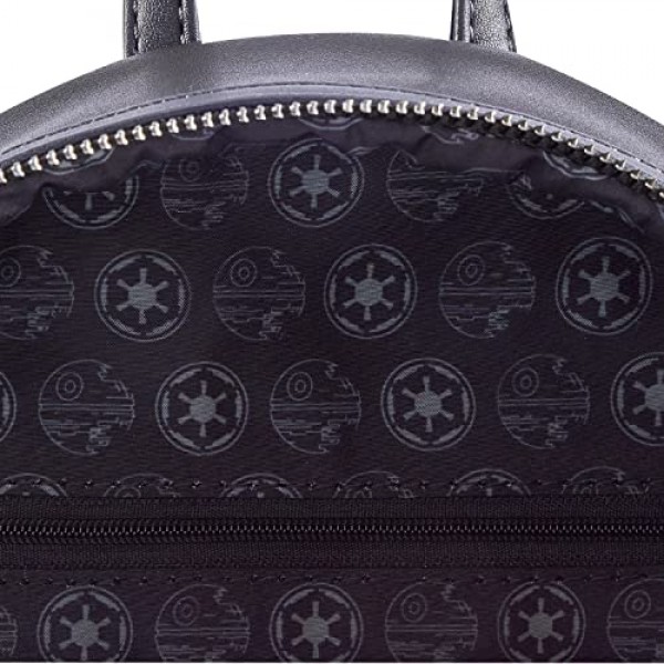 Loungefly Funko - 로고 - 스타워즈 루크와 베이더 백팩 - 아마존 독점 - 귀여운 수집가용 가방 - 선물 아이디어 - 공식 상품 - 남학생, 여학생 남성 및 여성용 - 영화 팬