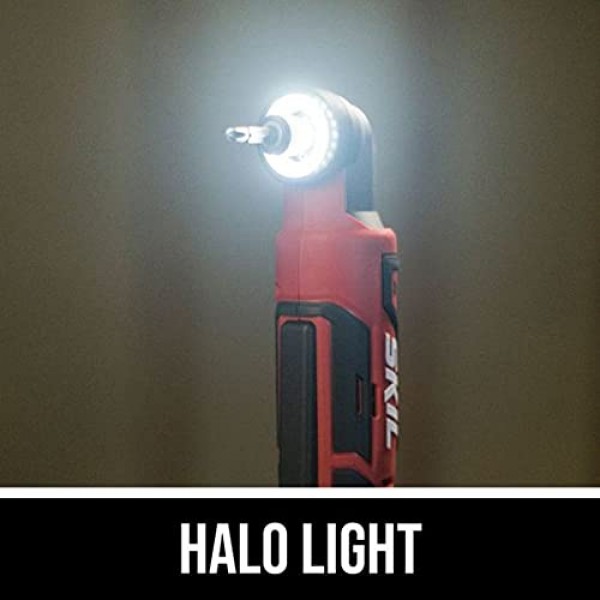 SKIL PWR CORE 12 브러시리스 12V 1/4인치 육각 직각 임팩트 드라이버에는 2.0Ah 리튬 배터리 및 PWR JUMP 충전기가 포함되어 있습니다 - RI574502