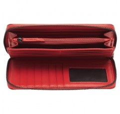 Liebeskind 베를린 여성용 종이가방 Carter Gigi 지갑 Large (HxWxD 9cm x 19cm x 2cm) Passion