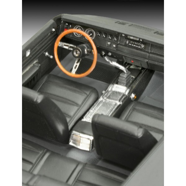 레벨 1968 닷지 차저 (2in1) 1:25 스케일 REV-07188, 없음