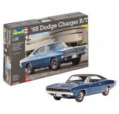 레벨 1968 닷지 차저 (2in1) 1:25 스케일 REV-07188, 없음