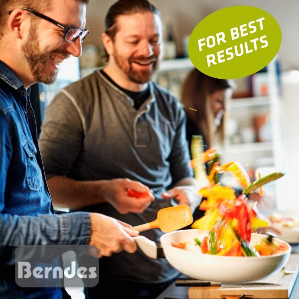 Berndes Veggie White 인덕션 프라이팬 28 cm 079748 l 논스틱 세라믹으로 된 참신함 l 매우 내열성 및 견고한 팬 l 인덕션