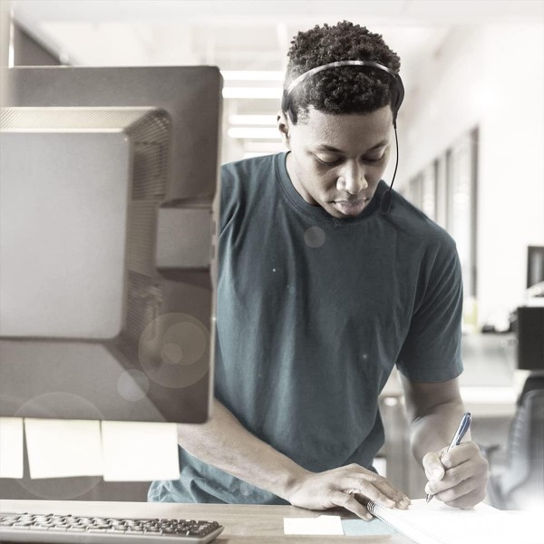 LogiLink BT0059 - Bluetooth 모노 헤드셋 mit Ladestation, Mikrofon Schwarz Standard