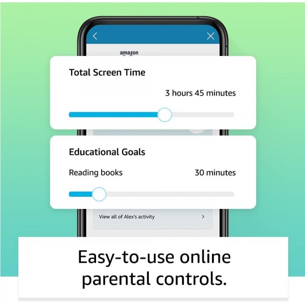 Amazon Fire HD 8 키즈 태블릿 | 8인치 HD 디스플레이, 3~7세, 2년 무상 보증, 어린이 보호 케이스, 32GB, 2022년 출시, Purple Purple Fire HD 8 Kids 포함
