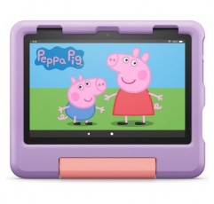 Amazon Fire HD 8 키즈 태블릿 | 8인치 HD 디스플레이, 3~7세, 2년 무상 보증, 어린이 보호 케이스, 32GB, 2022년 출시, Purple Purple Fire HD 8 Kids 포함