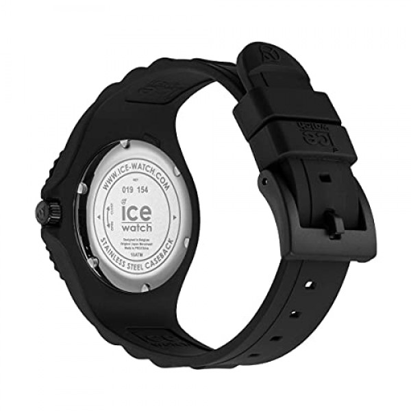 Ice-Watch - ICE Generation Black Forever - 실리콘 스트랩이 포함된 블랙 시계