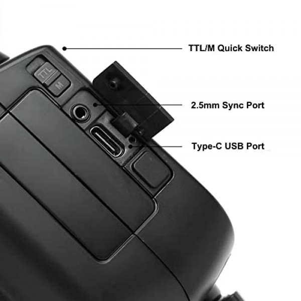 Godox V860III-C 플래시 및 Godox Xpro-C 트리거 세트는 Canon 카메라 2.4G 무선 HSS 1/8000 GN60 1.5s 재활용 480 최대 전원 플래시(Godox V860III-C + Xpro-C)와 호환됩니다.