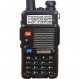 BAOFENG BF-F8HP(UV-5R 3세대) 8와트 듀얼 밴드 양방향 무전기(136-174MHz VHF 및 400-520MHz UHF) 대형 배터리가 포함된 전체 키트 포함