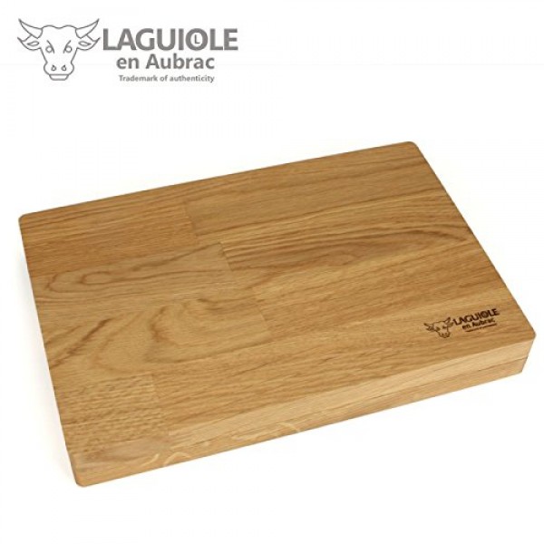 Laguiole en Aubrac 럭셔리 완전 단조 풀 탱 스테인레스 스틸 스테이크 나이프 6피스 세트, 버팔로 뿔 손잡이, 스테인레스 스틸 광택 볼스터