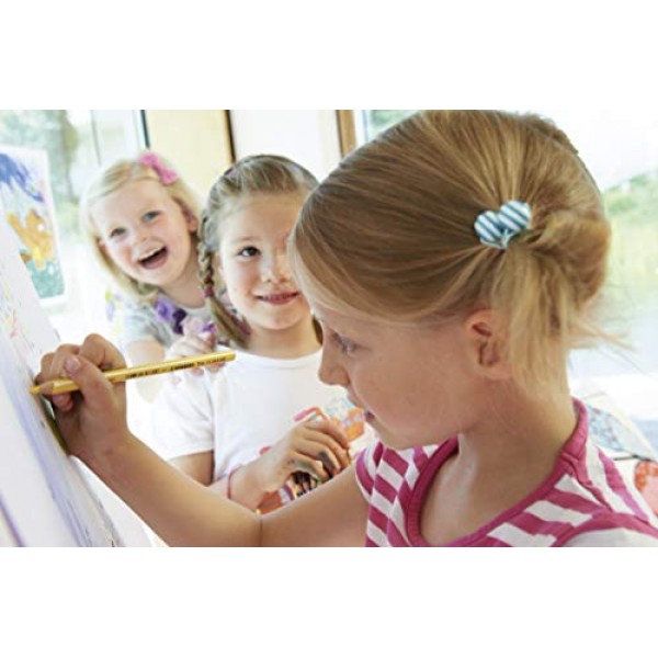 스타빌로 트리오 두꺼운 연필, 18개 세트, 멀티컬러(022509)