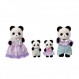 Calico Critters Pookie Panda 가족, 인형, 인형의 집 피규어, 피규어 4개가 포함된 수집용 장난감