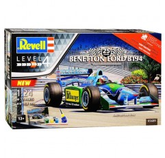 Ford Benetton B194 Michael Schumacher World Champion 1994 Formula 1 완전한 세트 05689 키트 1/24 원하는 번호판이 없는 Revell 모델 자동차