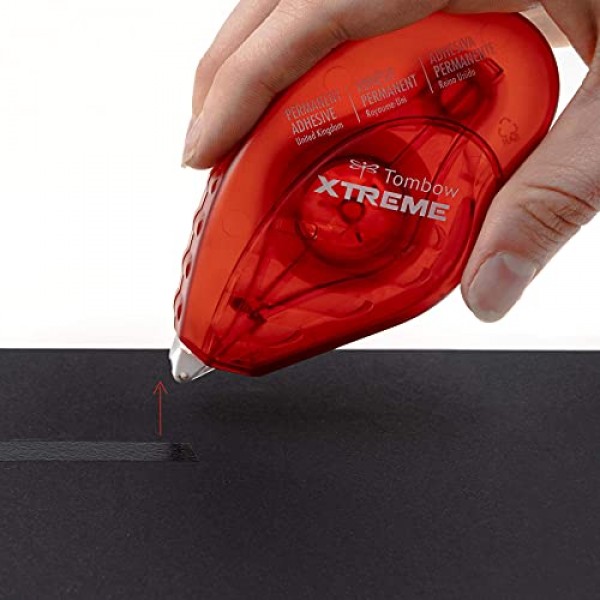 Tombow 62128 Xtreme 접착 리필, 1팩. 다양한 접착이 어려운 표면에 작동하는 고성능 테이프 러너 리필입니다.