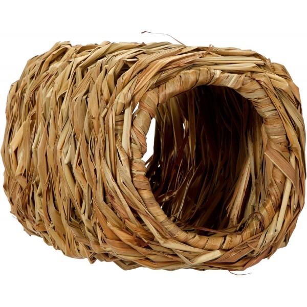 Rosewood 19472 Naturals 대형 쌓을 수 있는 고리버들 놀이 동굴, 기니피그, 친칠라, 쥐 및 Degus용, 33 x 15 cm