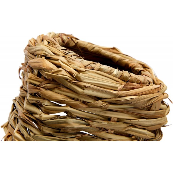 Rosewood 19472 Naturals 대형 쌓을 수 있는 고리버들 놀이 동굴, 기니피그, 친칠라, 쥐 및 Degus용, 33 x 15 cm