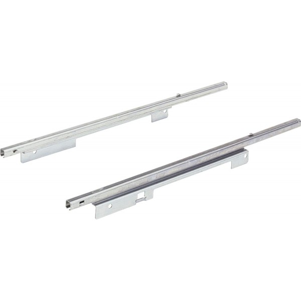 HETTICH 74862 Systema Top 2000 Quadro 12 부분 확장(서랍 가이드), 길이 510mm 아연도금강, 은색