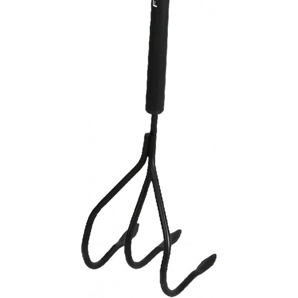 Fiskars Solid Cultivator, 최적의 침대 준비 및 관리용, 길이: 164 cm, 너비: 12 cm, 블랙/오렌지, 1016034