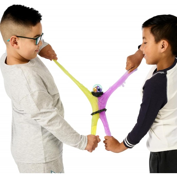 Heroes of Goo Jit Zu Deep GOO Sea - 투인원 슬라임 파워를 갖춘 6.5인치 보울브레스 피규어; 슈퍼 신축성과 신축성