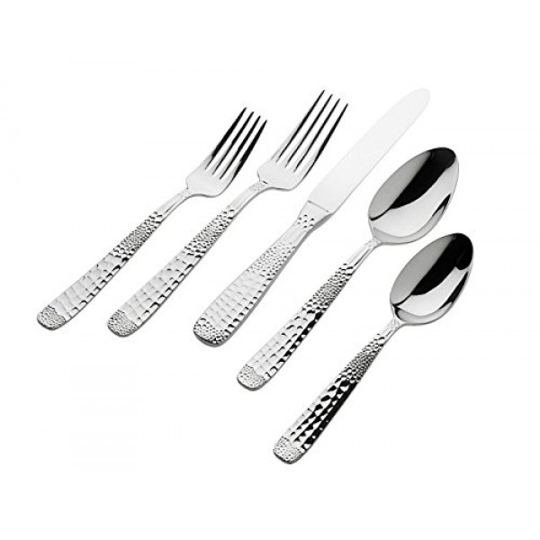 Godinger 84254 Art 18/10 해링턴 세트, 슬리버(20피스)