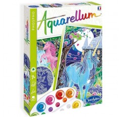 Sentosphère 3906412 - 페인팅 세트 Aquarellum Noctilucent Unicorn