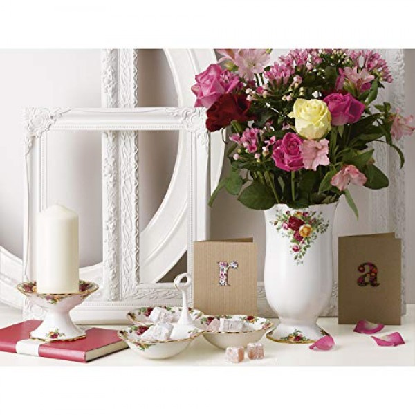 로얄 알버트 올드 컨트리 장미 용기 세트, (24온스, 39온스, 56온스), 멀티